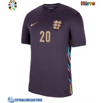 Fotballdrakt Herre England Jarrod Bowen #20 Bortedrakt EM 2024 Kortermet